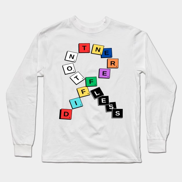 Autism Awareness Different not less Long Sleeve T-Shirt by Pop on Elegance